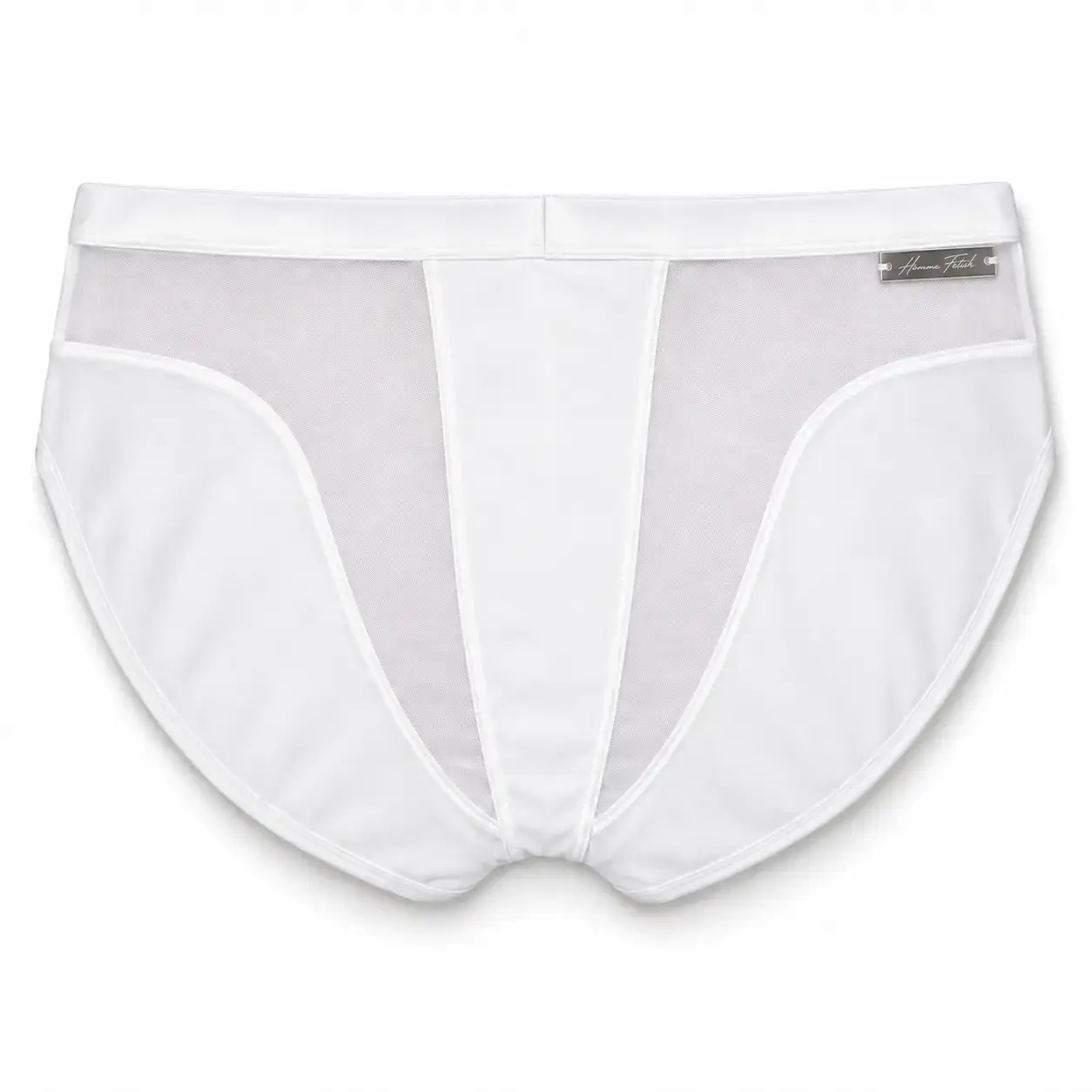 Sculpt Back Swim Brief in Porcelain
